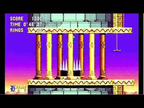 S3AIR Sandopolis Act 1 Speedrun as S+T in 1:45 IGT