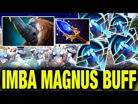 1500 DMG with 5 Meepo 1 Hit with Magnus Aghanim's Scepter Buff - Midone Dota 2