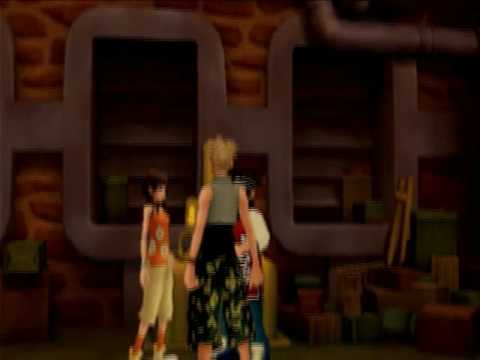 KH2, Japanese cutscene: 78 - Twilight Town: Sixth Day (Part 1)