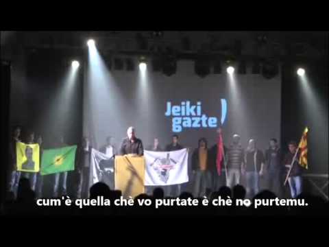 Discorsu di a Ghjuventù Indipendentista in Paese Bascu