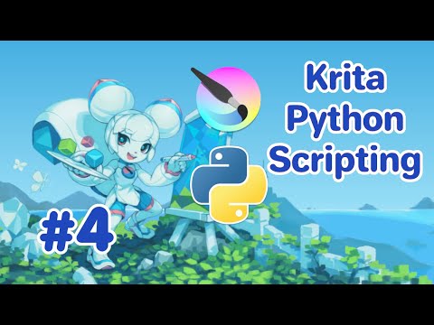 Krita Python Scripting Tutorial 4 Custom Dockers