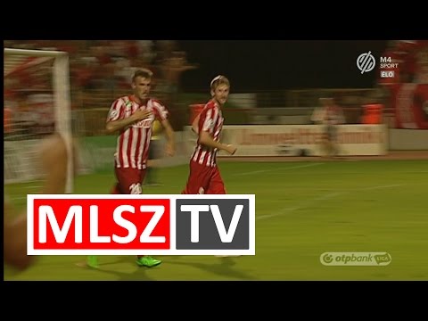 Tamás Márk gólja a DVTK - Újpest FC mérkőzésen