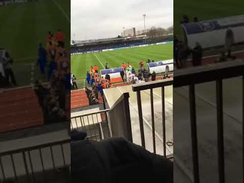 Match entente sannois saint gratien 1-0 Montpellier