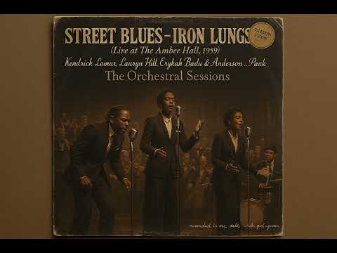 STREET BLUES – Iron Lungs Kendrick Lamar, Lauryn Hill, Erykah Badu & Anderson  Paak  Live Orchestral