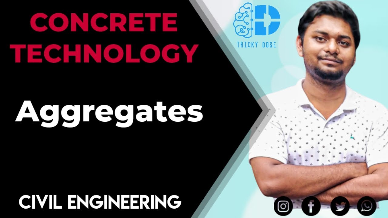 Aggregates || Shape of Aggregate || Angularity number || Concrete Technology || CH 02 E 01