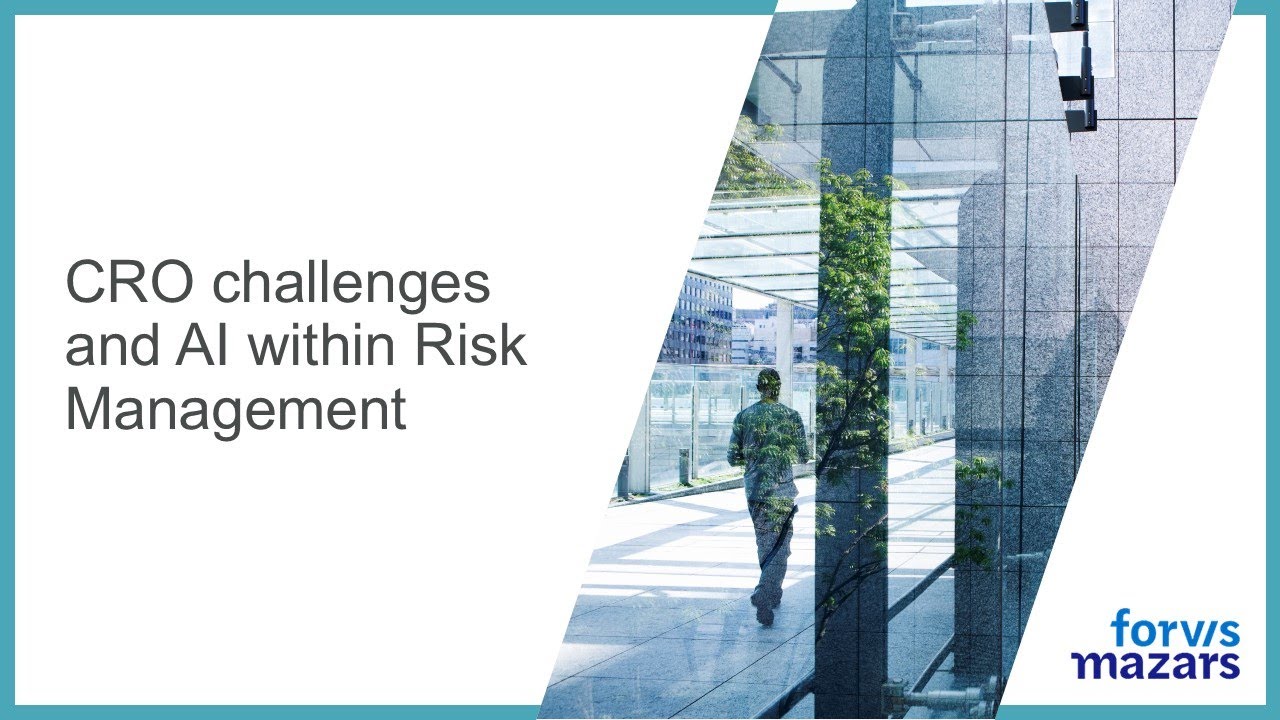 Chief Risk Officers’ current challenges in Financial Services and managing AI webinar - November 24