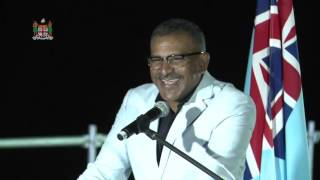 Fijian Minister for Tourism, Hon. Faiyaz Koya closes Fiji Tourism Expo 2016.