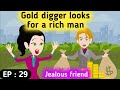 Jealous friend part 29 | English story | English animation | Animated story | English life stories