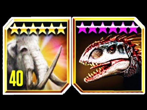 INDOMINUS REX vs WOOLLY MAMMOTH (JURASSIC WORLD)