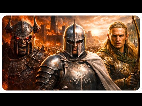 Gondor Attacks — 1,000,000 Sauron’s Soldiers vs 1,500,000 Gondor & Elves Alliance