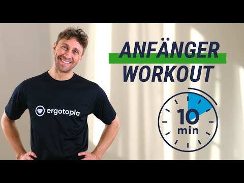 10 Min. Ganzkörper Workout ohne Geräte – Das perfekte Anfänger-Training für zuhause!