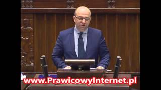 Jerzy Jachnik (Kukiz'15) o bezprawnym doliczaniu podatku VAT do opłat egzekucyjnych komorników