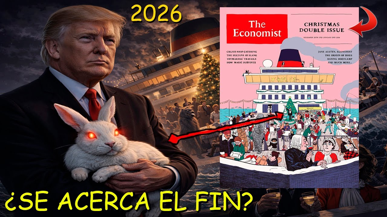 ULTIMA portada THE ECONOMIST revela el colapso en 2026 | El mago del CAOS y fiesta del FIN del MUNDO