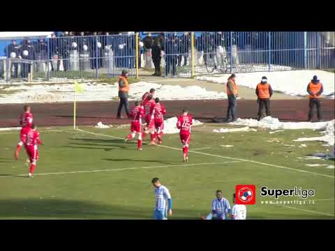 Radnički Niš - Crvena zvezda 1:2, highlights 