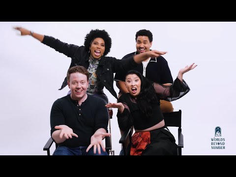 the Worlds Beyond Number cast sparking joy for an additional 18 minutes