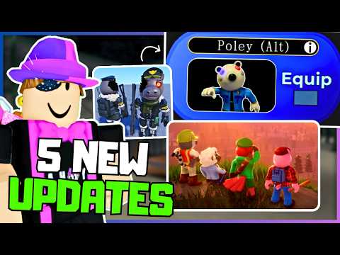 ALL PIGGY UPDATES COMING THIS YEAR.. + 5 NEW PIGGY SKINS + NEW DOGGY CHAPTER? | Piggy News