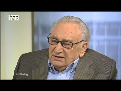 IM DIALOG: Alfred Schier mit Egon Bahr am 09.03.2013