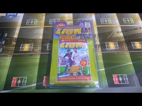NOWOŚĆ PANINI BLISTER LIGA ESTE 17/18 UNBOXING