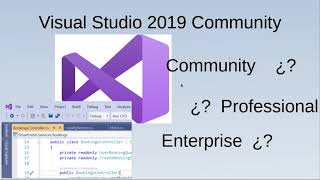 Detalles de Visual Studio 2019 Community  En ESPAÑOL !!!