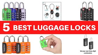 Best Luggage Locks | Bag Locks For Your Security