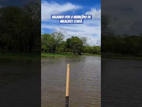viajando por o município de milagres Ceará..