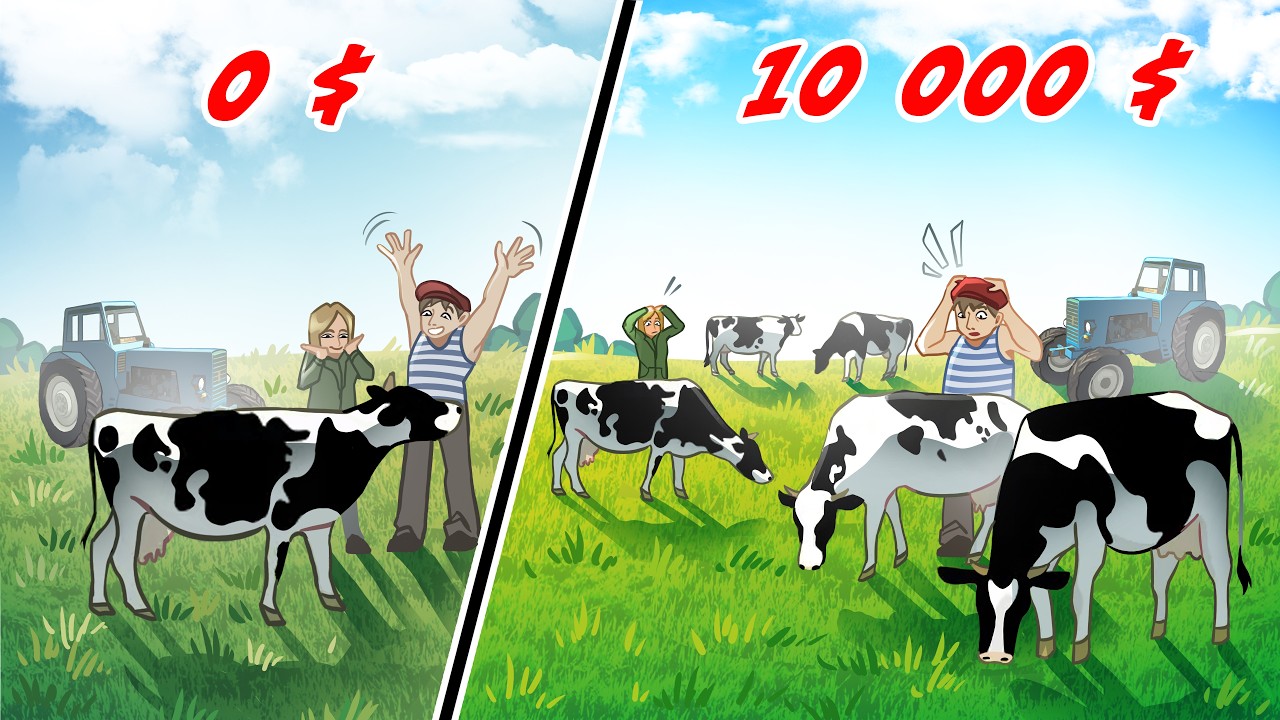 НИКОГДА ТАК НЕ ДЕЛАЙ!!! ВЫЖИВАНИЕ С 0$ В ДЕРЕВНЕ НА ФЕРМЕ! (Серия: 15)