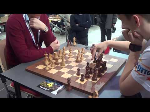 GM Ruslan Ponomariov - GM Jan-Krzysztof Duda, French defense, Blitz chess