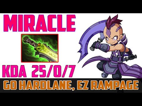 Miracle Anti-Mage Hardlane | EZ Rampage + ETHEREAL BLADE