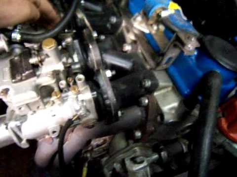 Skoda 130LR/H replica engine