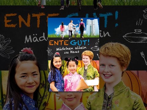 Ente gut! Mädchen allein zu Haus