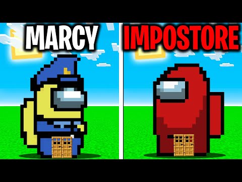 CASA AMONG US MARCY contro IMPOSTORI - Minecraft