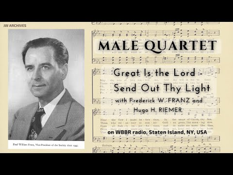 Male Quartet - Great Is the Lord