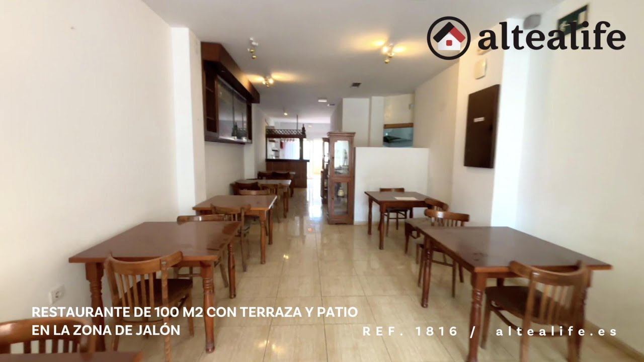 100 M2 Restaurant In The Jalón Area