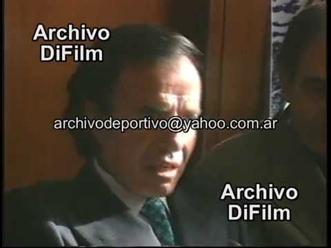 Erich Priebke es exraditado - Habla Presidente Carlos Menem - DiFilm 1994