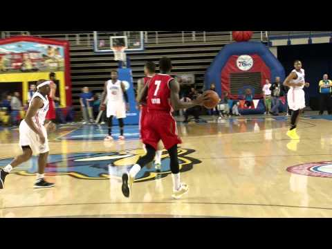 Play of the Game: Pelle blocks it at one end, finishes the alley at the other!