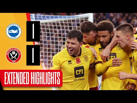 Resumen de Brighton & Hove Albion vs Sheffield United Jornada 12