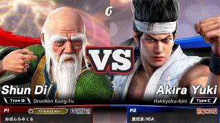 [VF5 REVO] Homestay Akira (Lv43) vs Lv39 Shun – High level Japanese Gameplay!