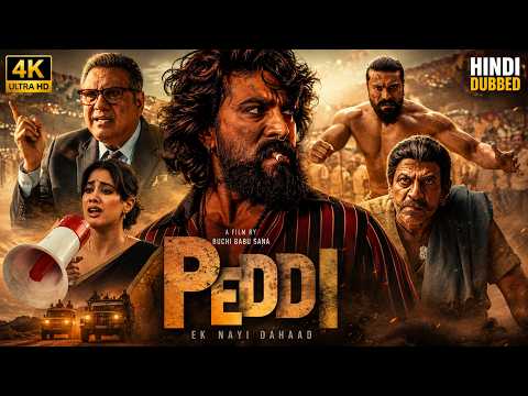 Peddi (2026) Full Hindi Dubbed Movie | Ram Charan & Janhvi Kapoor | New South Movie 2026 | 4K