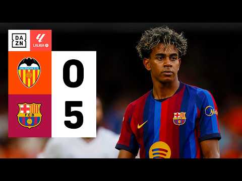 Resumen Valencia vs FC Barcelona Jornada 4