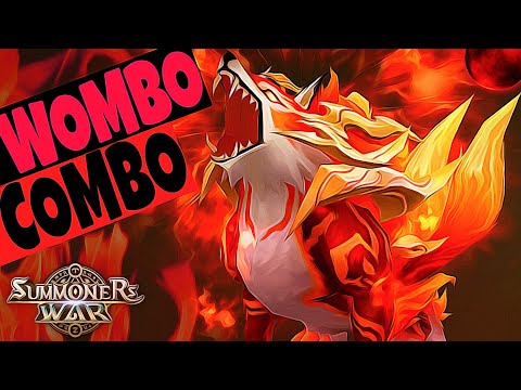 PERFECT Wombo Combo with VERY HIGH-SPD - Summoners War