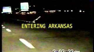 preview picture of video 'Entering Arkansas SB I 55'