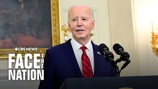 Watch: Biden praises Congress for passing foreign aid package, signs it into law