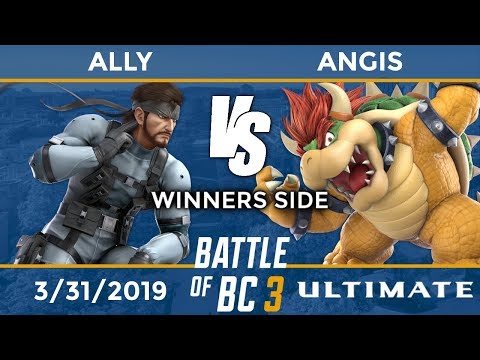 BoBC3: WR1 - Ally (Snake) vs Angis (Bowser, Ridley)