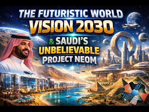 THE FUTUREISTIC WORLD VISION 2030 & SAUDI'S UNBELIEVEABLE PROJECT NEOM