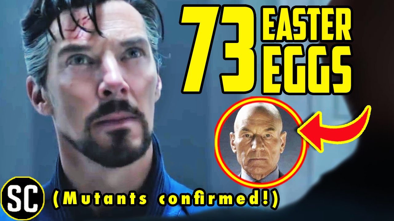 DOCTOR STRANGE 2 Trailer - Every EASTER EGG + XAVIER and Evil IRON MAN Explained | Marvel Breakdown