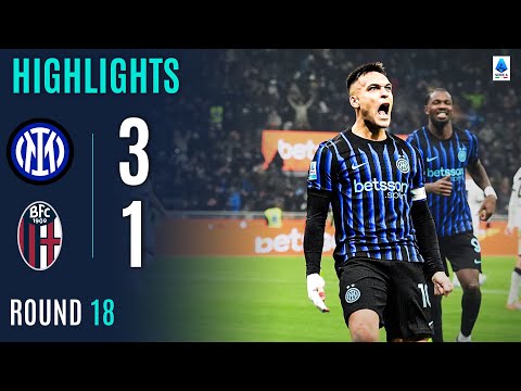 INTER-BOLOGNA 3-1 | HIGHLIGHTS | Lautaro Stars In Inter Victory! | Serie A 2025/26
