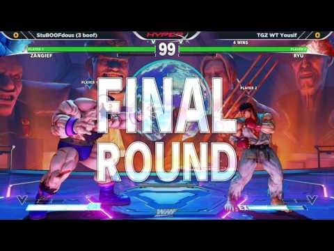 WNF SFV - Off Season 2.4 - Stupendous (Zangief) vs TGZ WT | Yousif (Ryu)