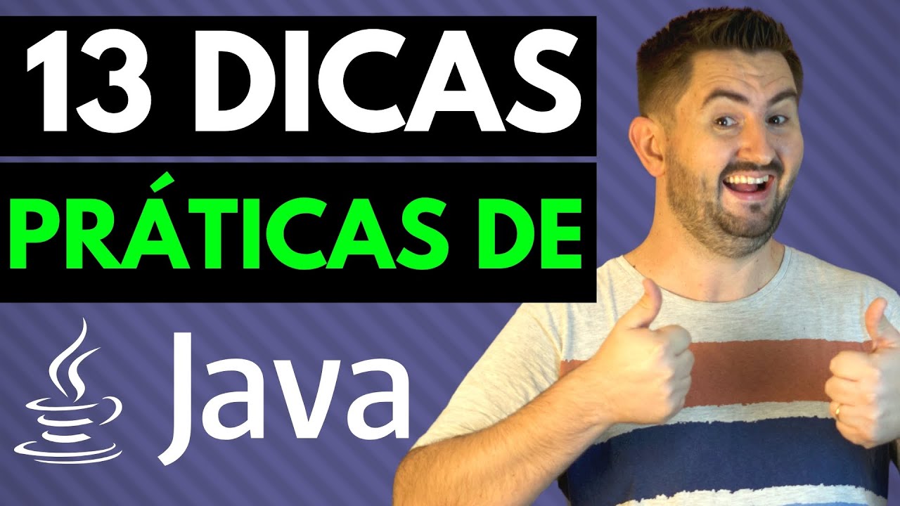 13 Dicas PRÁTICAS de JAVA! LIVE com as melhores dicas de código Java na Prática