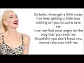 Gwen Stefani FT. Akon - The sweet escape LYRICS ||Ohnonie (HQ)