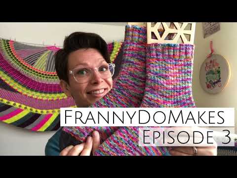 FrannyDoMakes Episode 3. Hermione’s everyday socks and plans for March